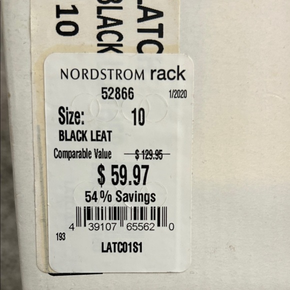 Steve Madden Black Lace-Up Block Heel Boots - Picture 6 of 6